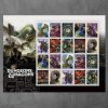 Dungeons & Dragons Stamps, Sheet of 100 - Forever 73¢